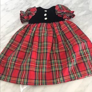 American Girl Plaid Gown